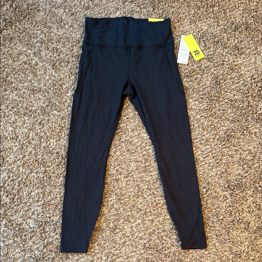 High-Rise Black Leggings